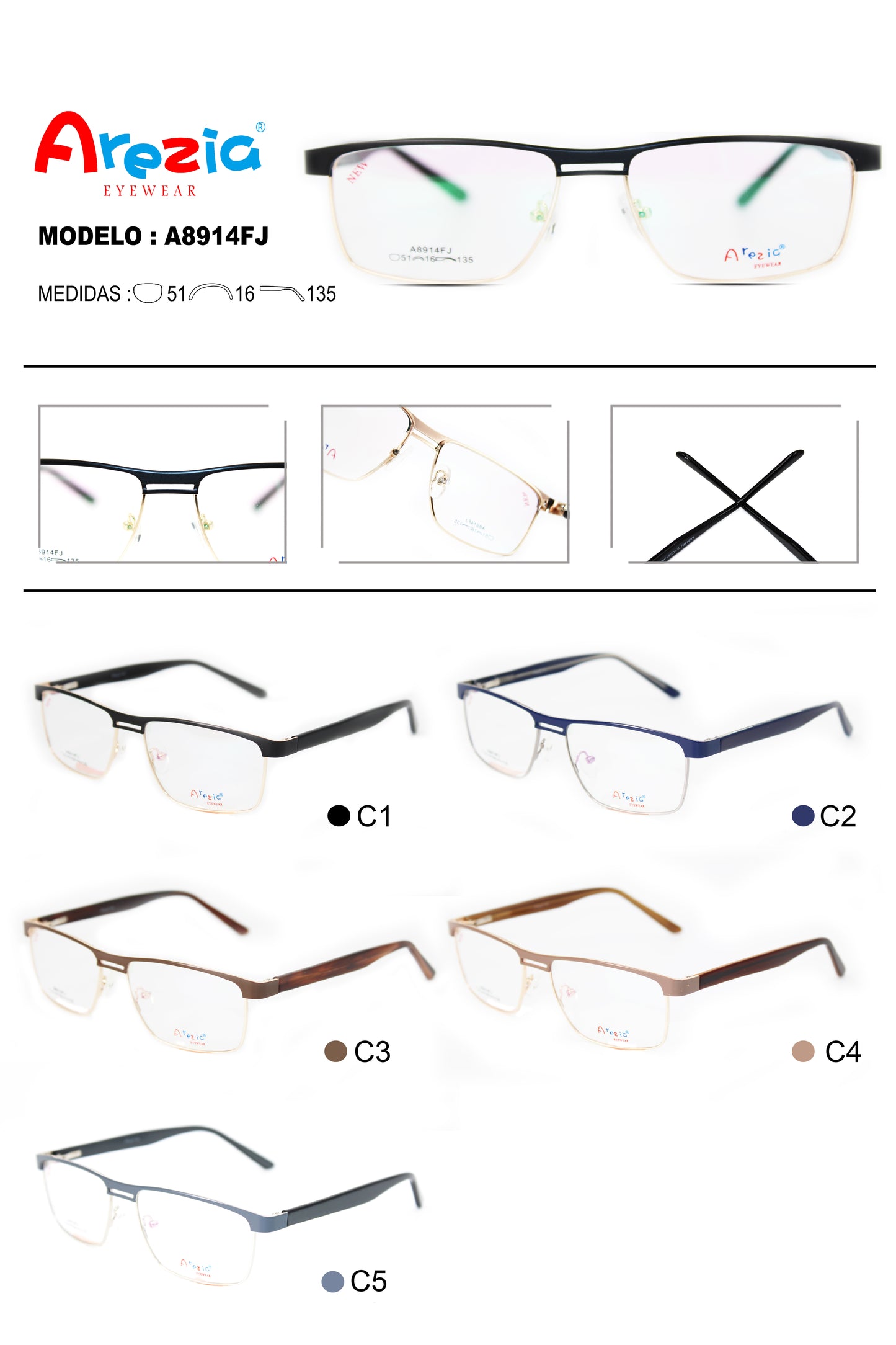 AREZIA METAL A8914BJ