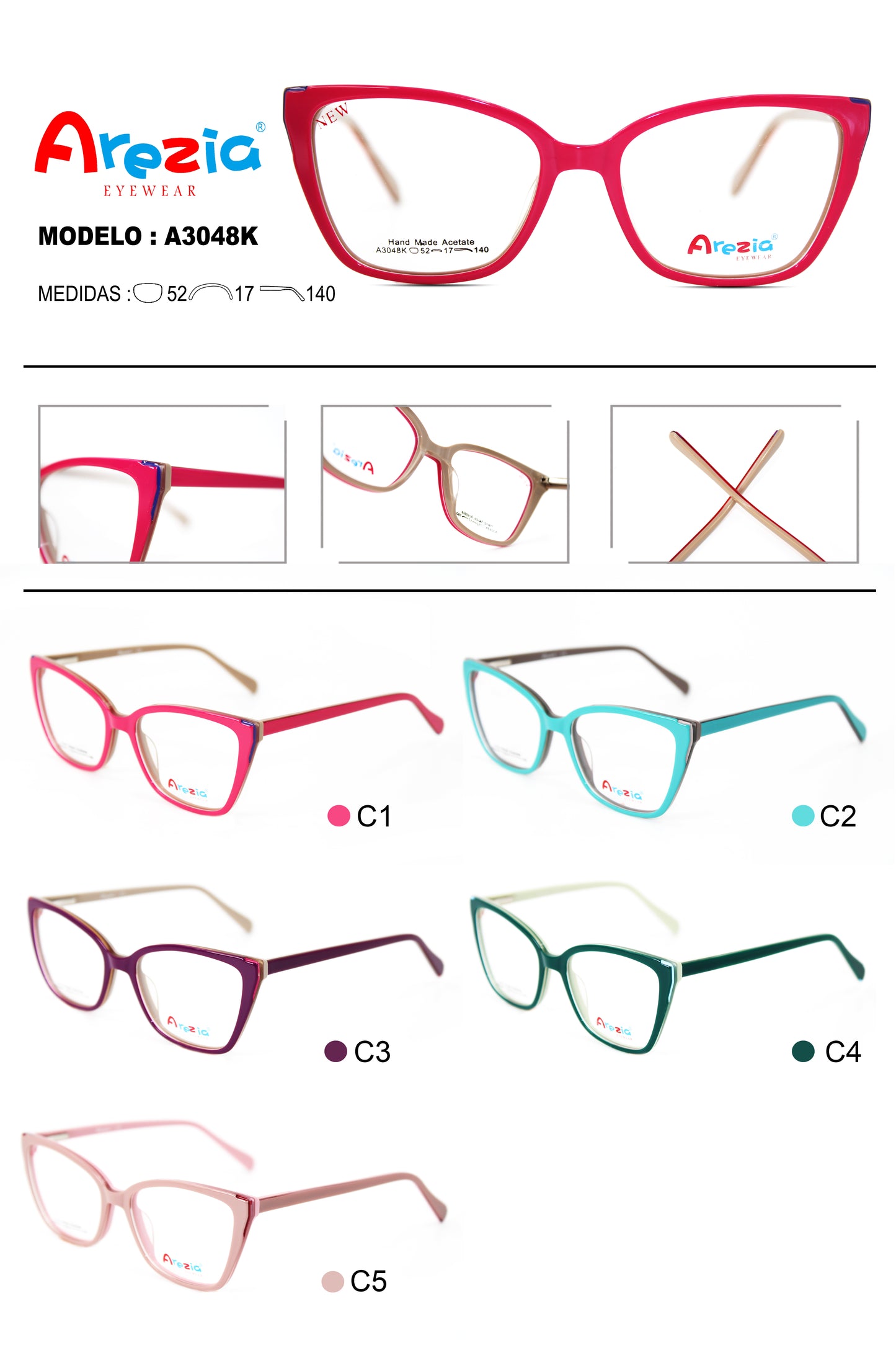 AREZIA ACETATO A3048K