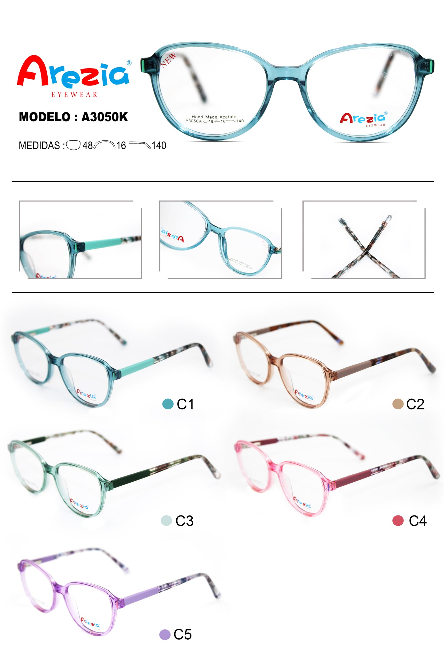 AREZIA ACETATO A3050K