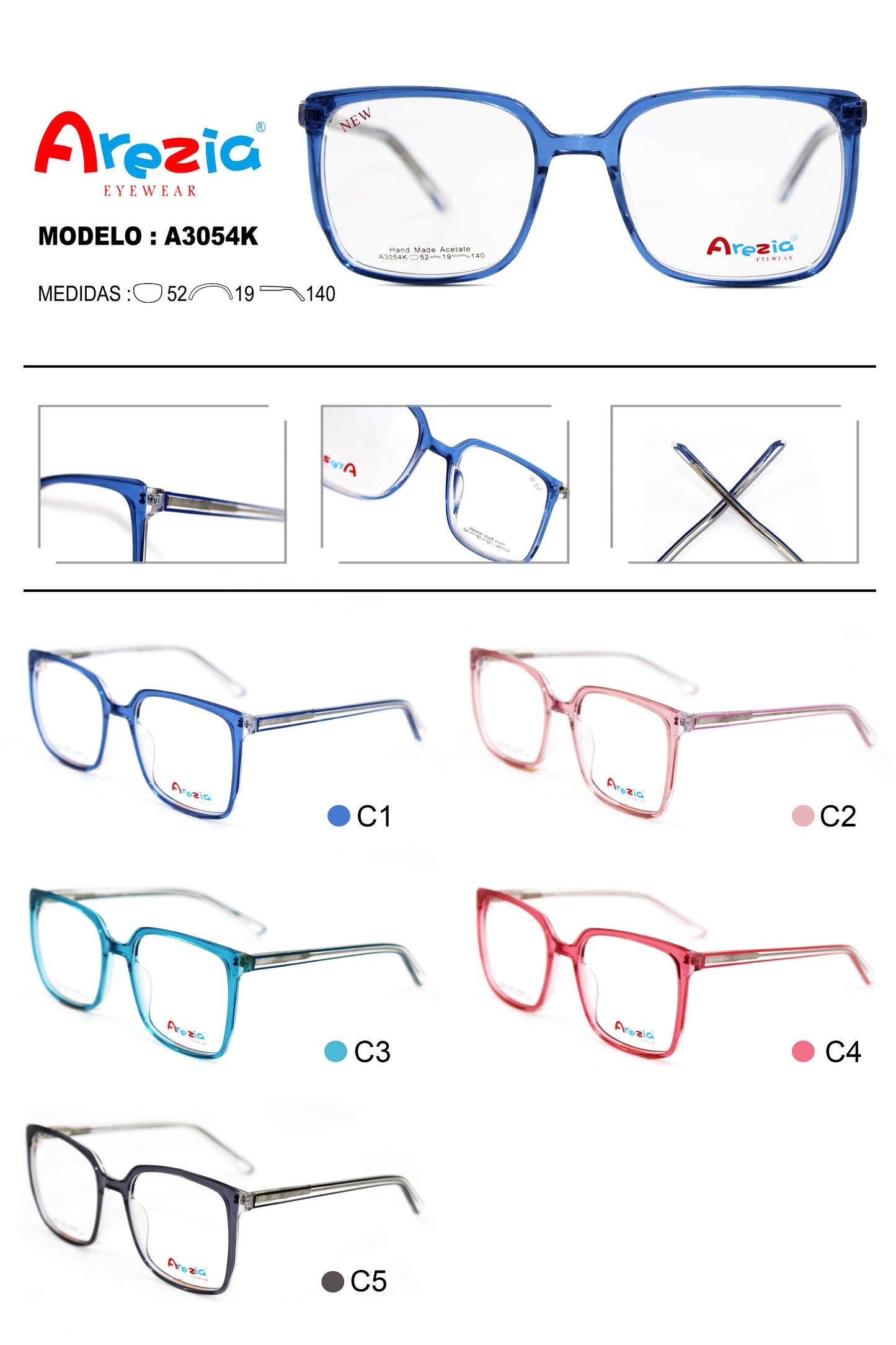 AREZIA ACETATO A3054K