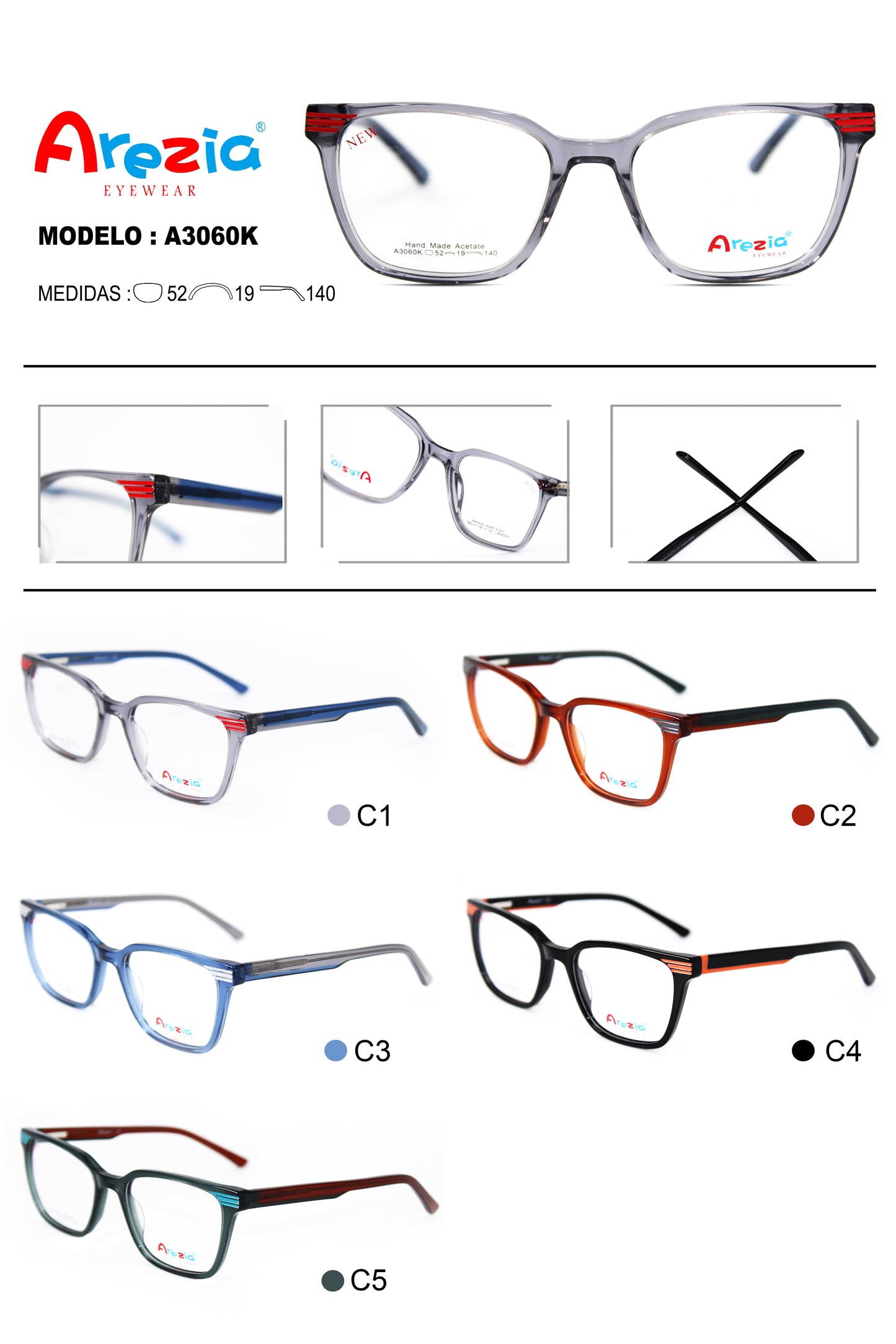 AREZIA ACETATO A3060K