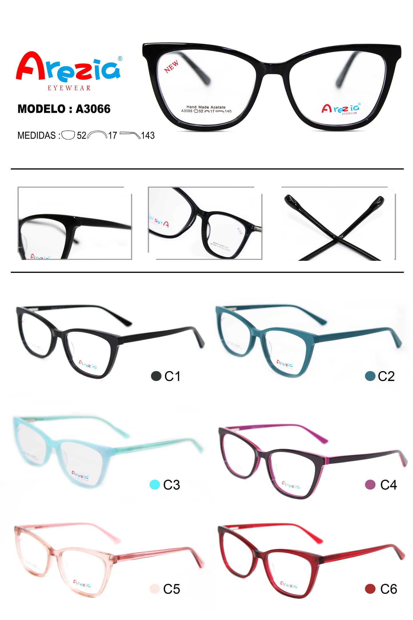 AREZIA ACETATO A3066K