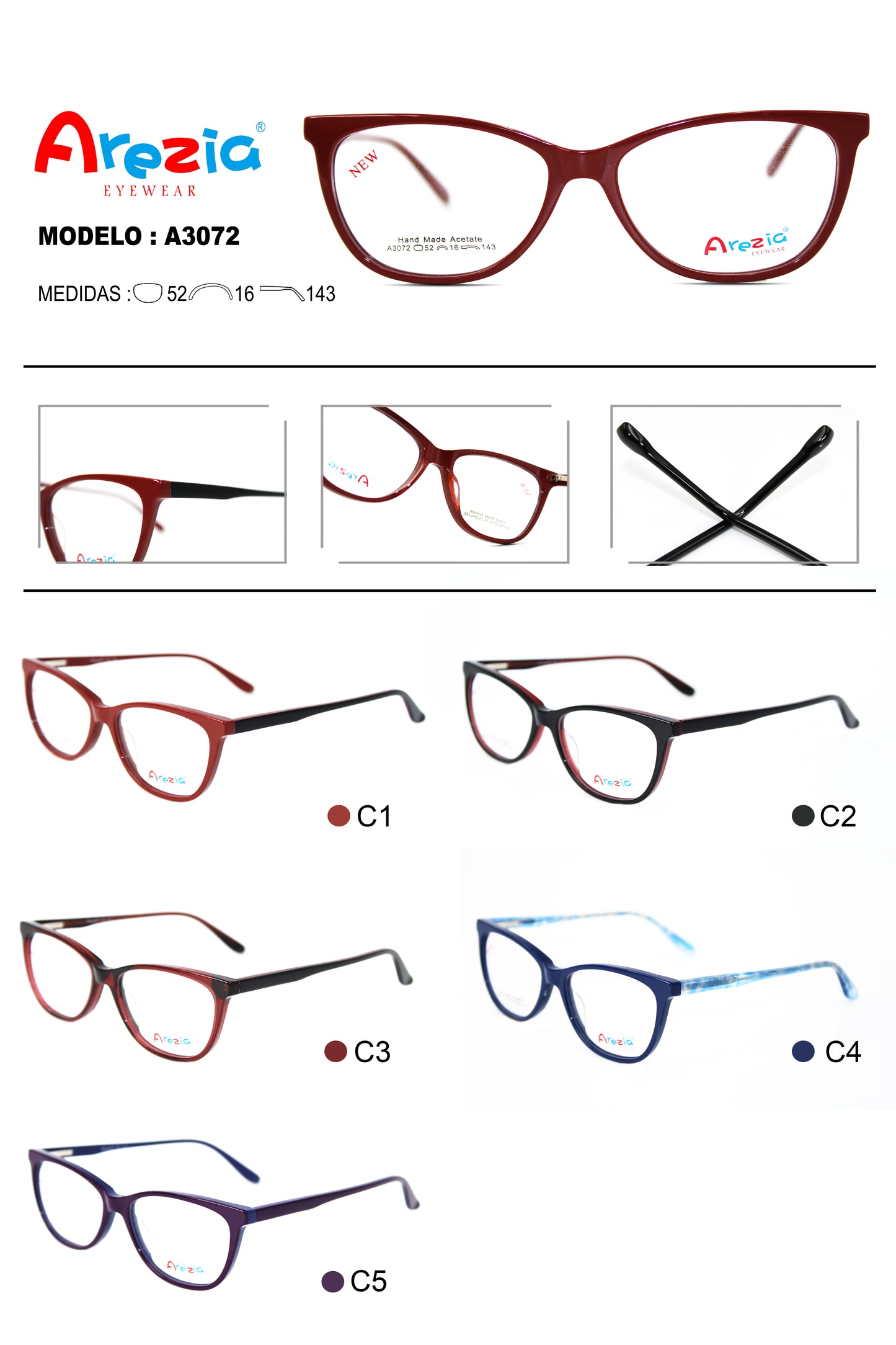 AREZIA ACETATO A3072K