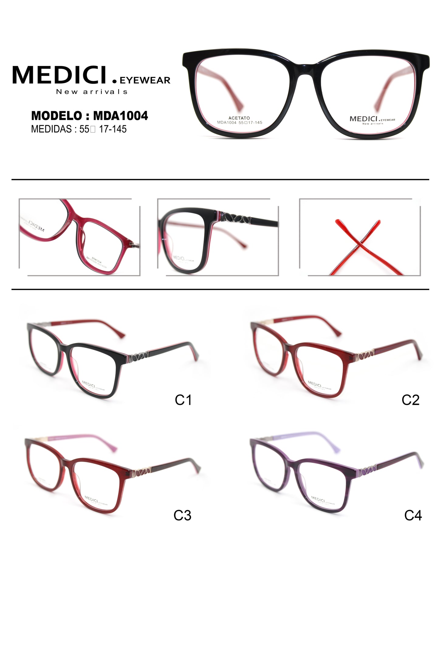 MEDICI ACETATO MDA1004