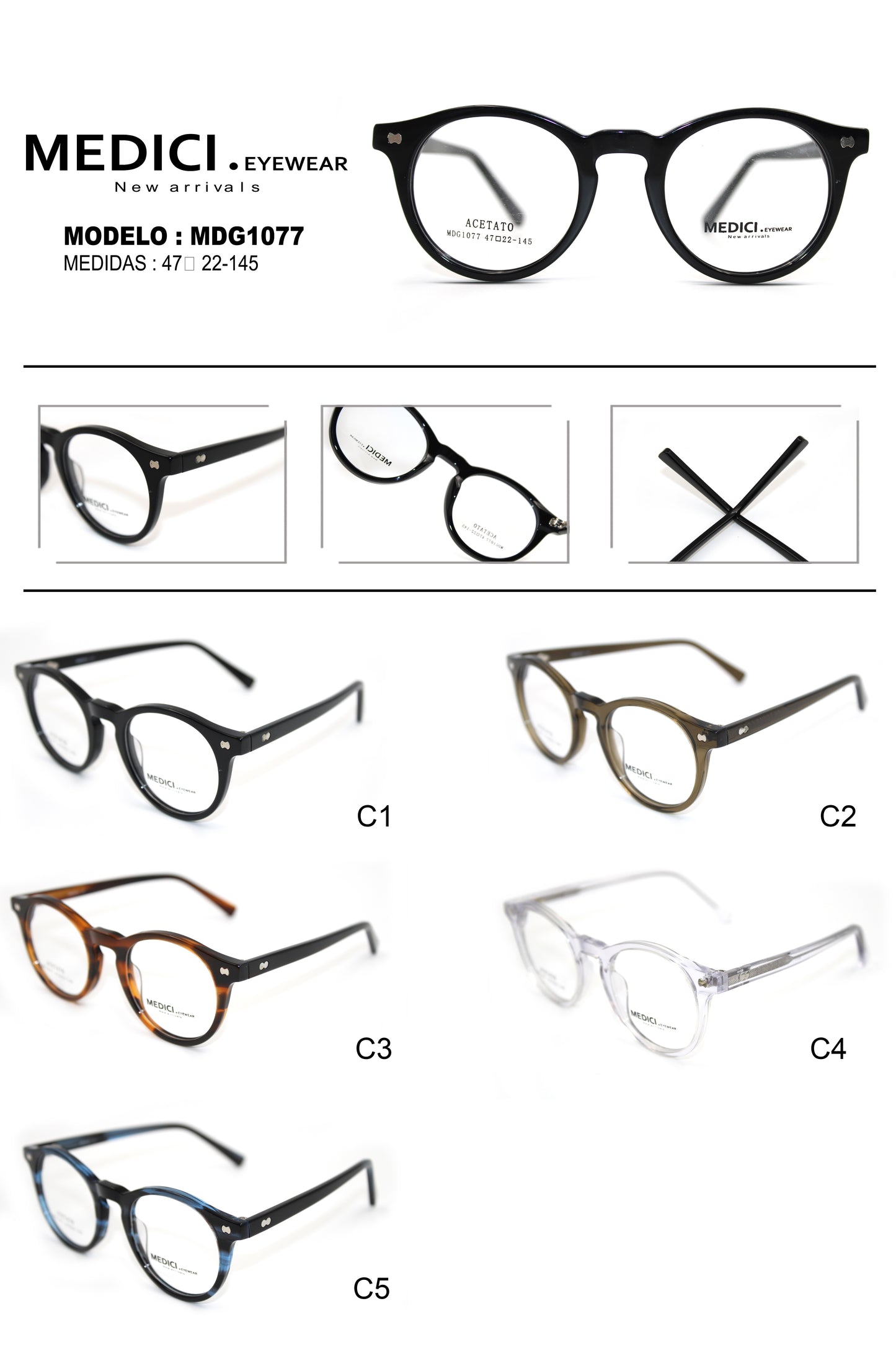 MEDICI ACETATO MDG1077