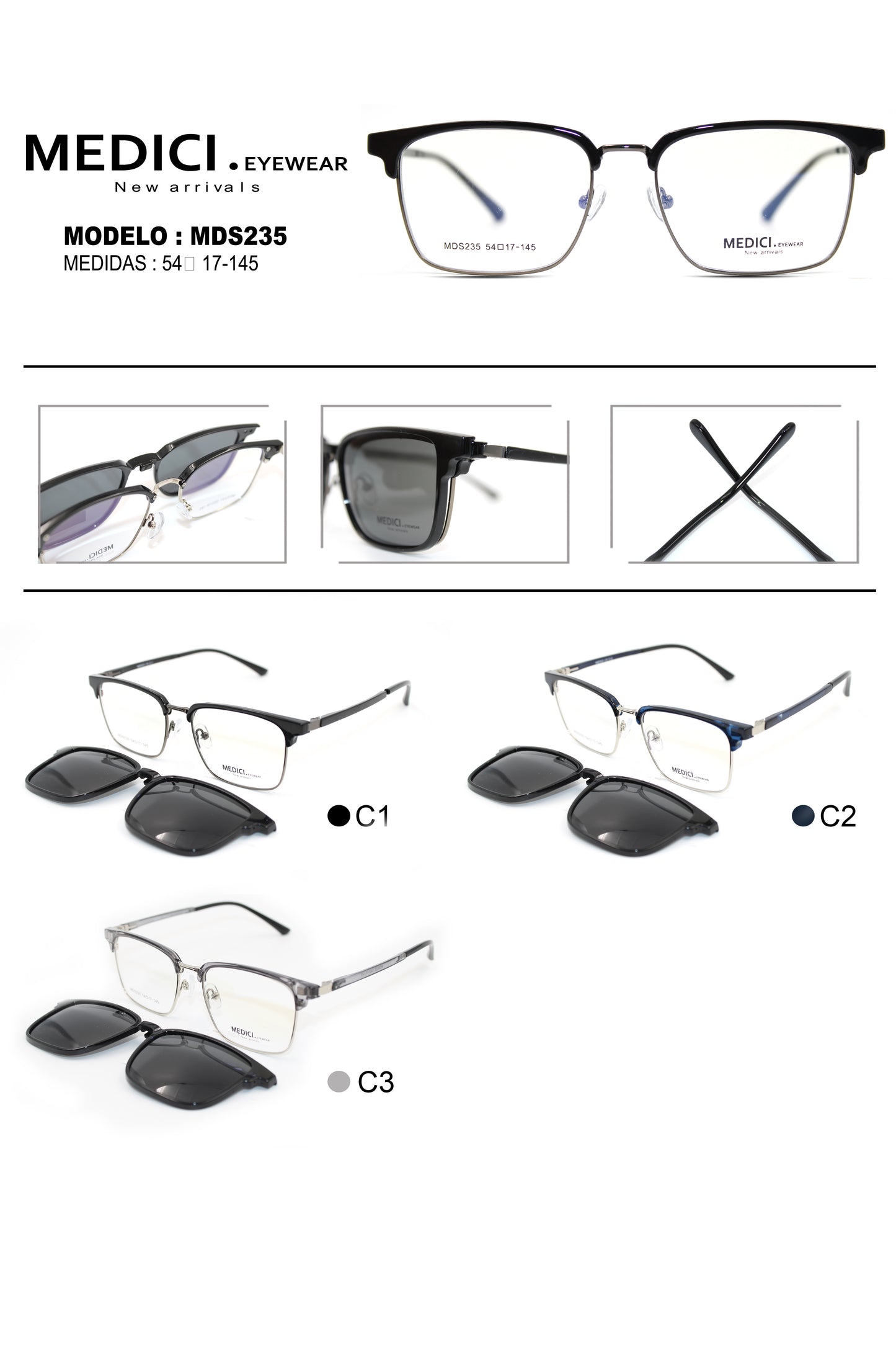 MEDICI SOBRE-PUESTO MDS235