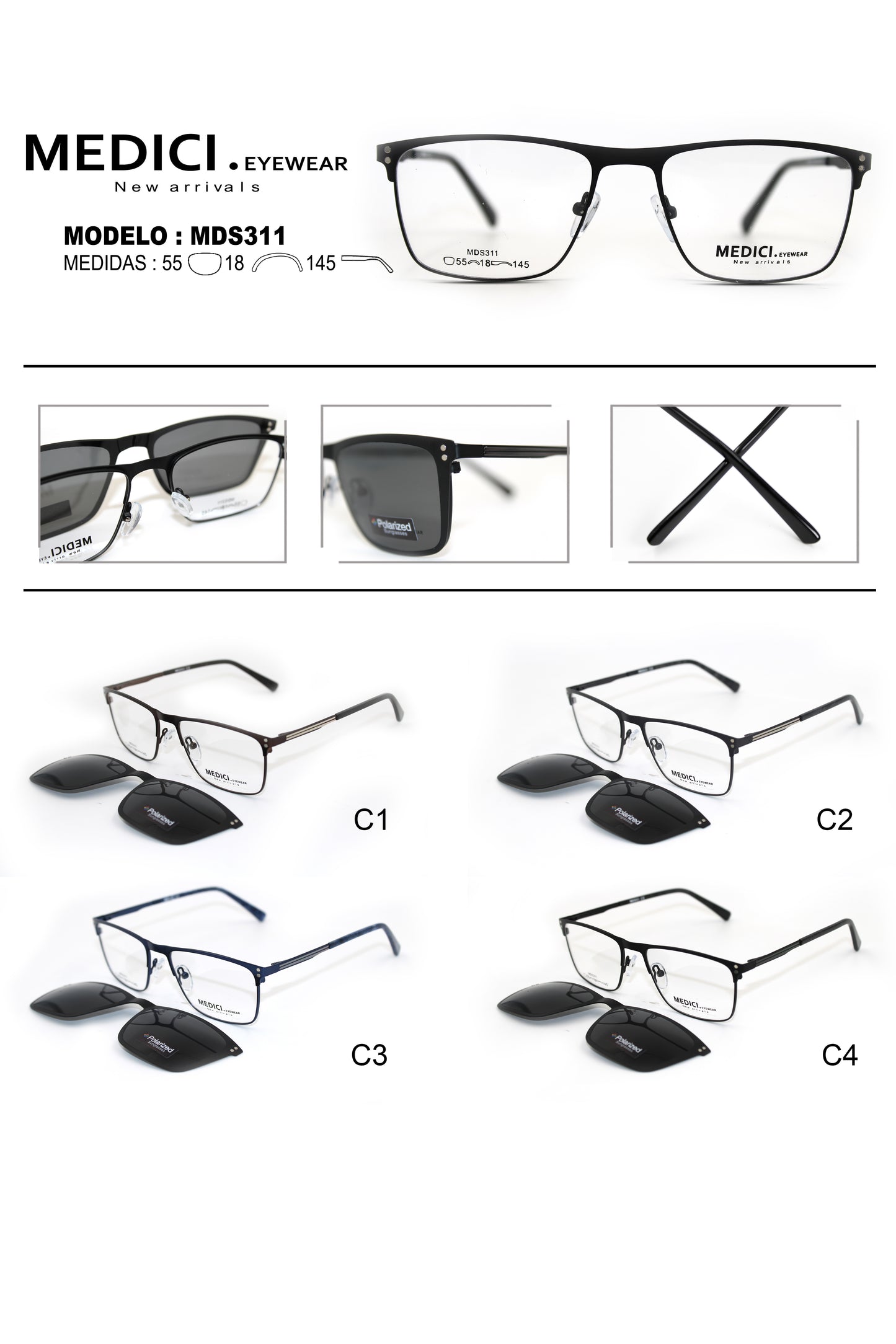 MEDICI SOBRE-PUESTO MDS311