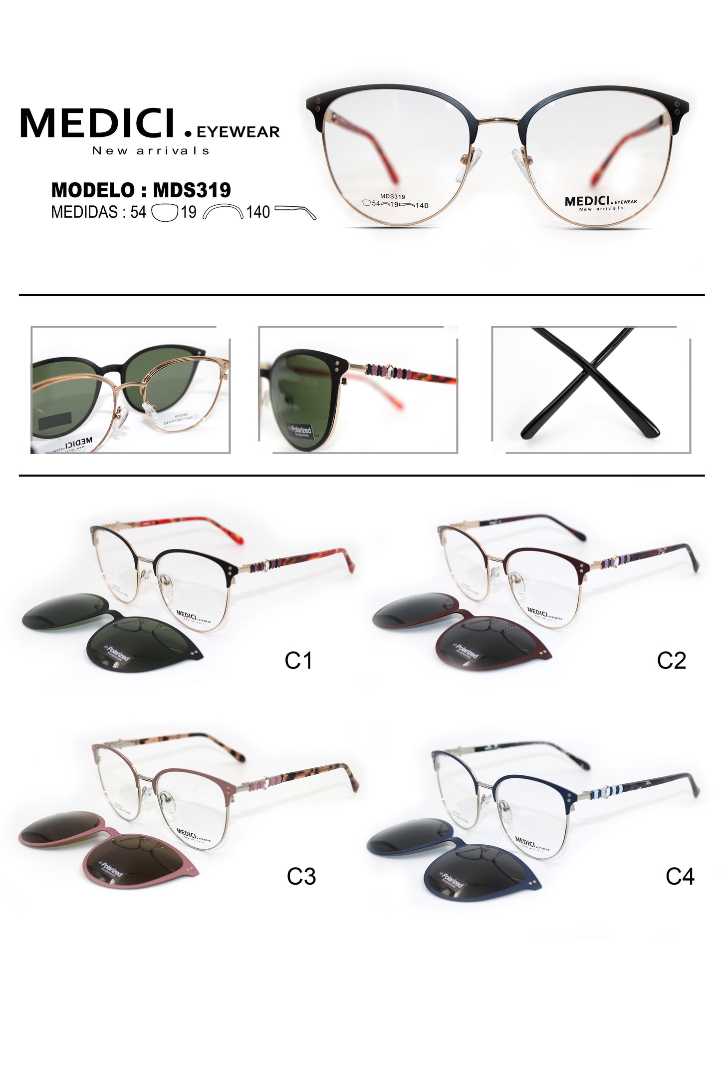 MEDICI SOBRE-PUESTO MDS319