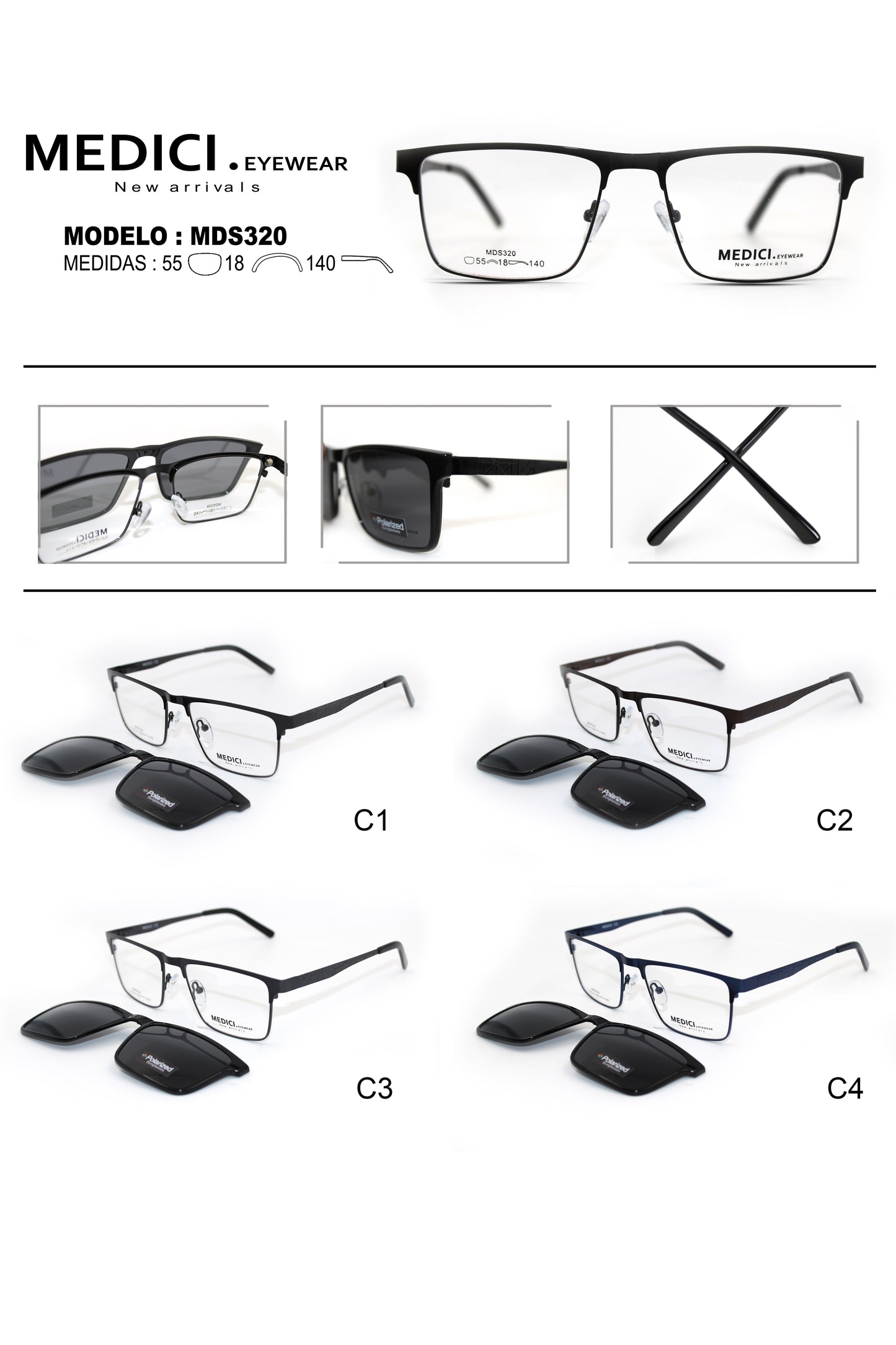 MEDICI SOBRE-PUESTO MDS320