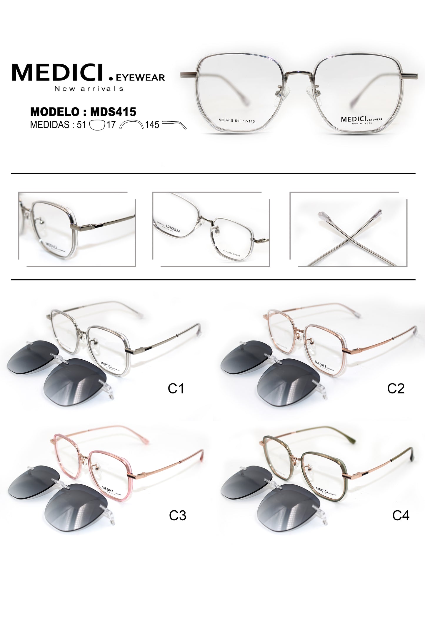 MEDICI SOBRE-PUESTO MDS415