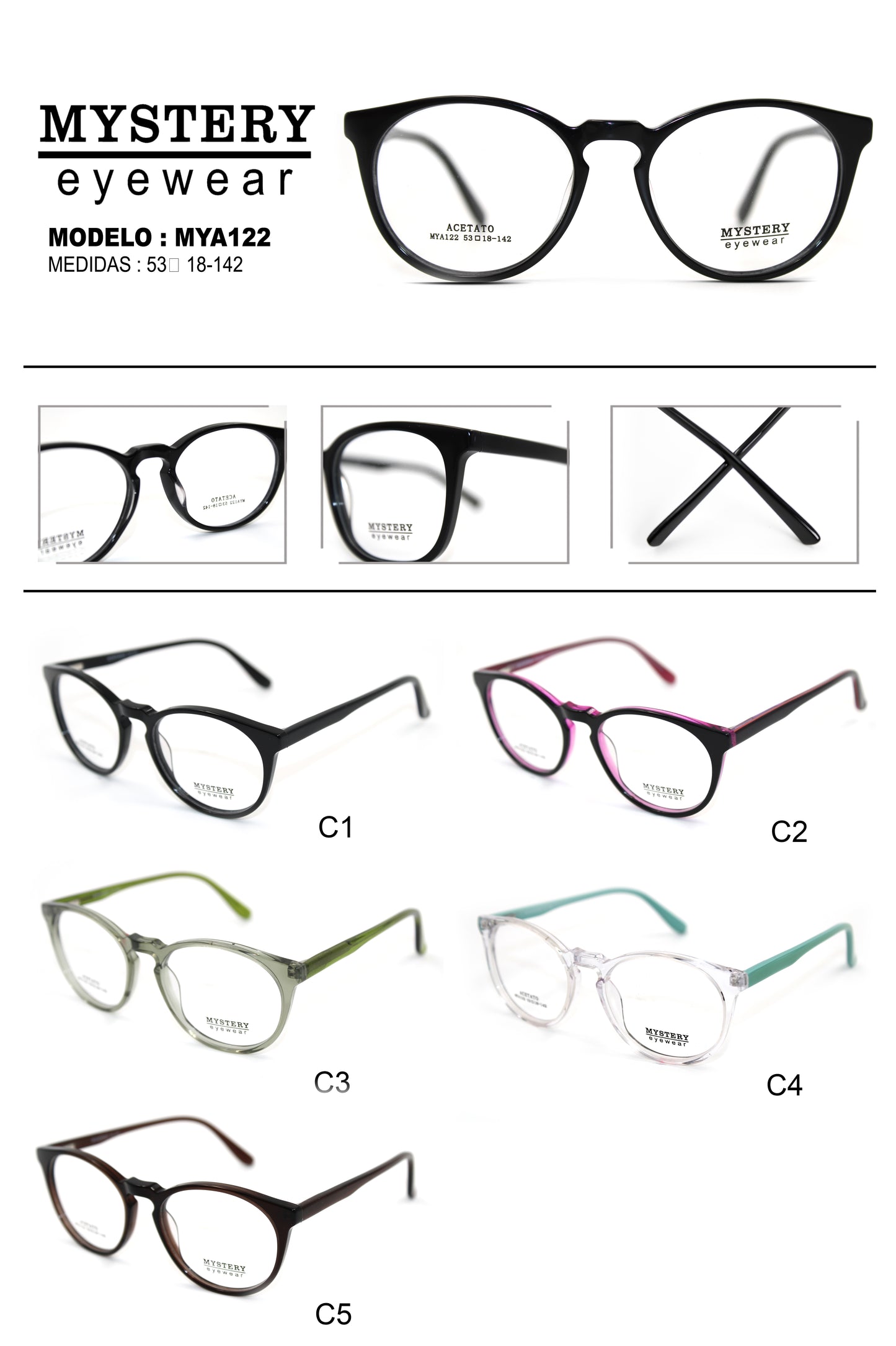 MYSTERY ACETATO MYA122