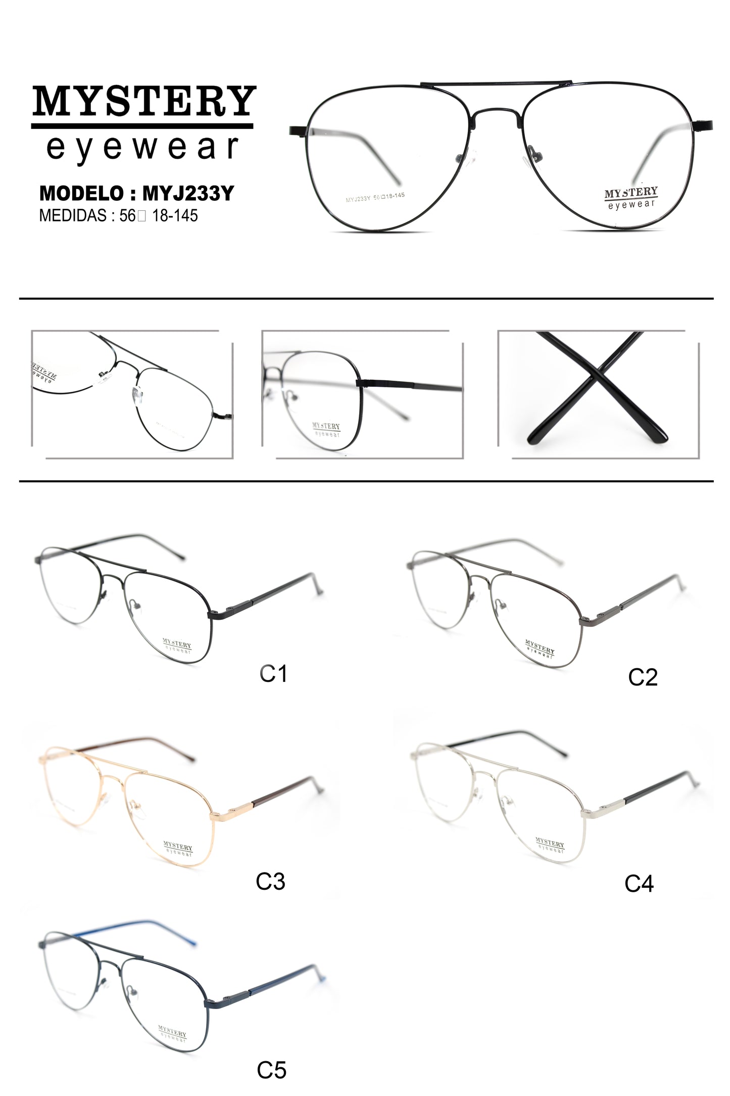 MYSTERY METAL MYJ233Y