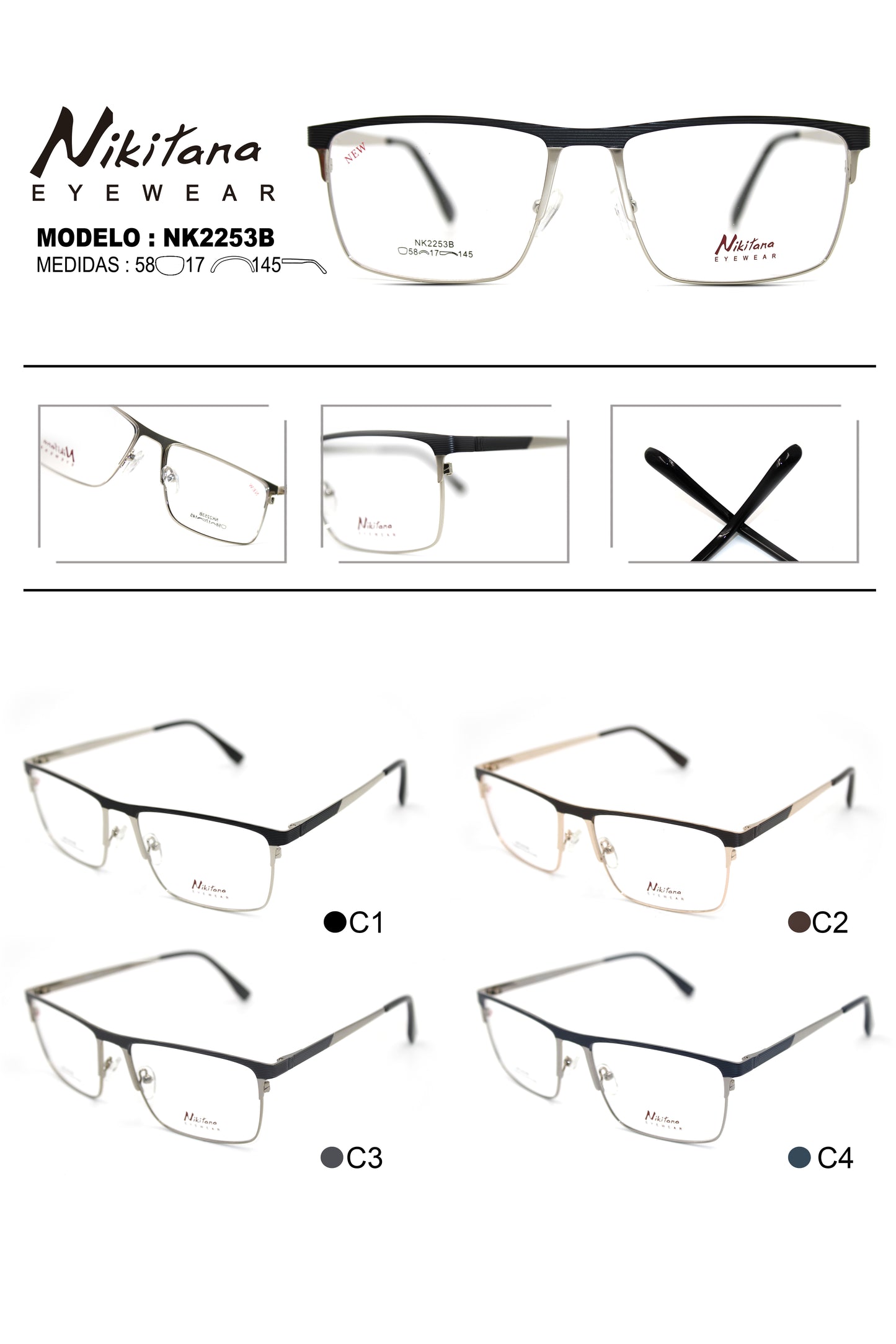 NIKITANA METAL NK2253B