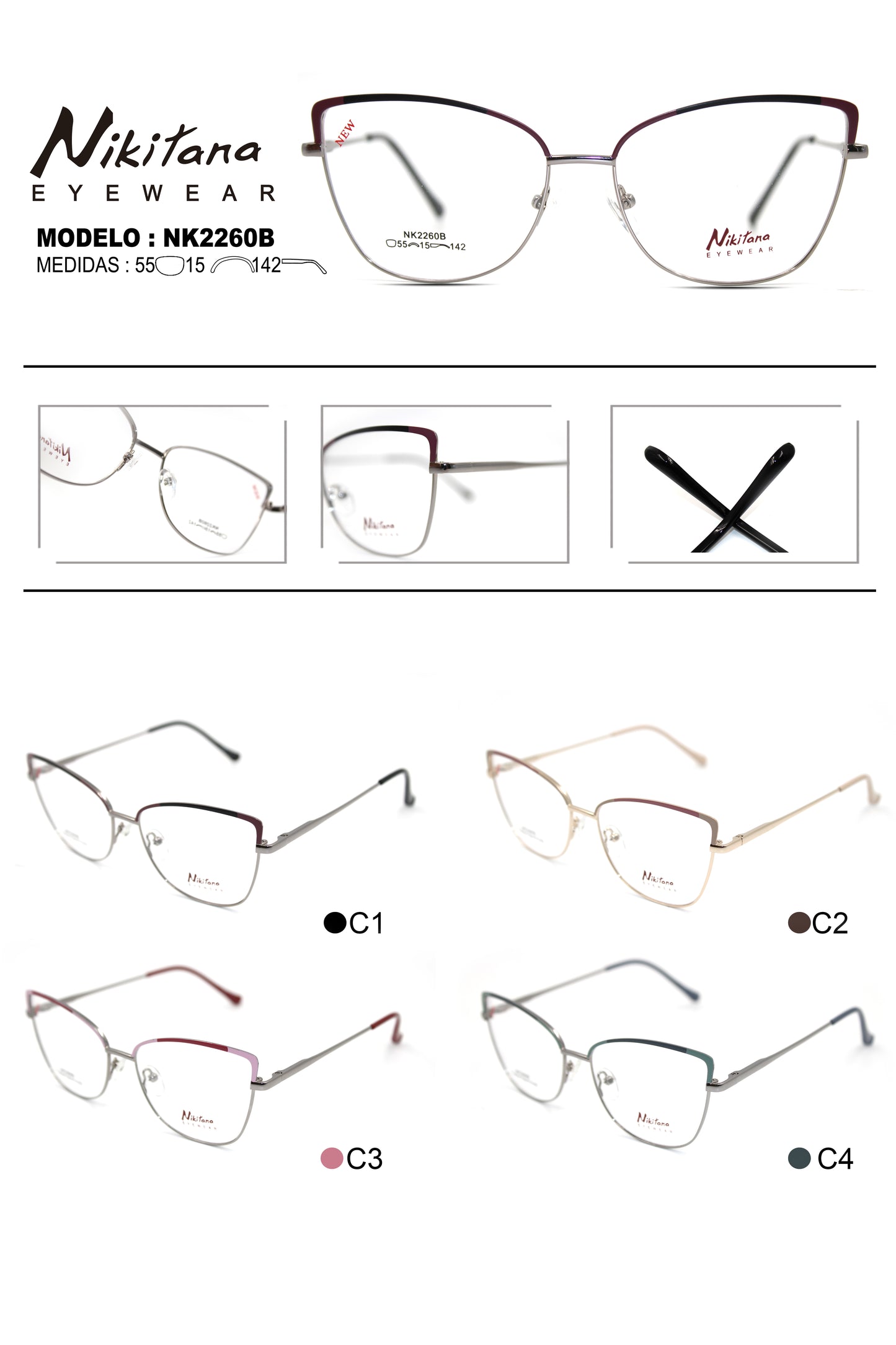 NIKITANA METAL NK2260B