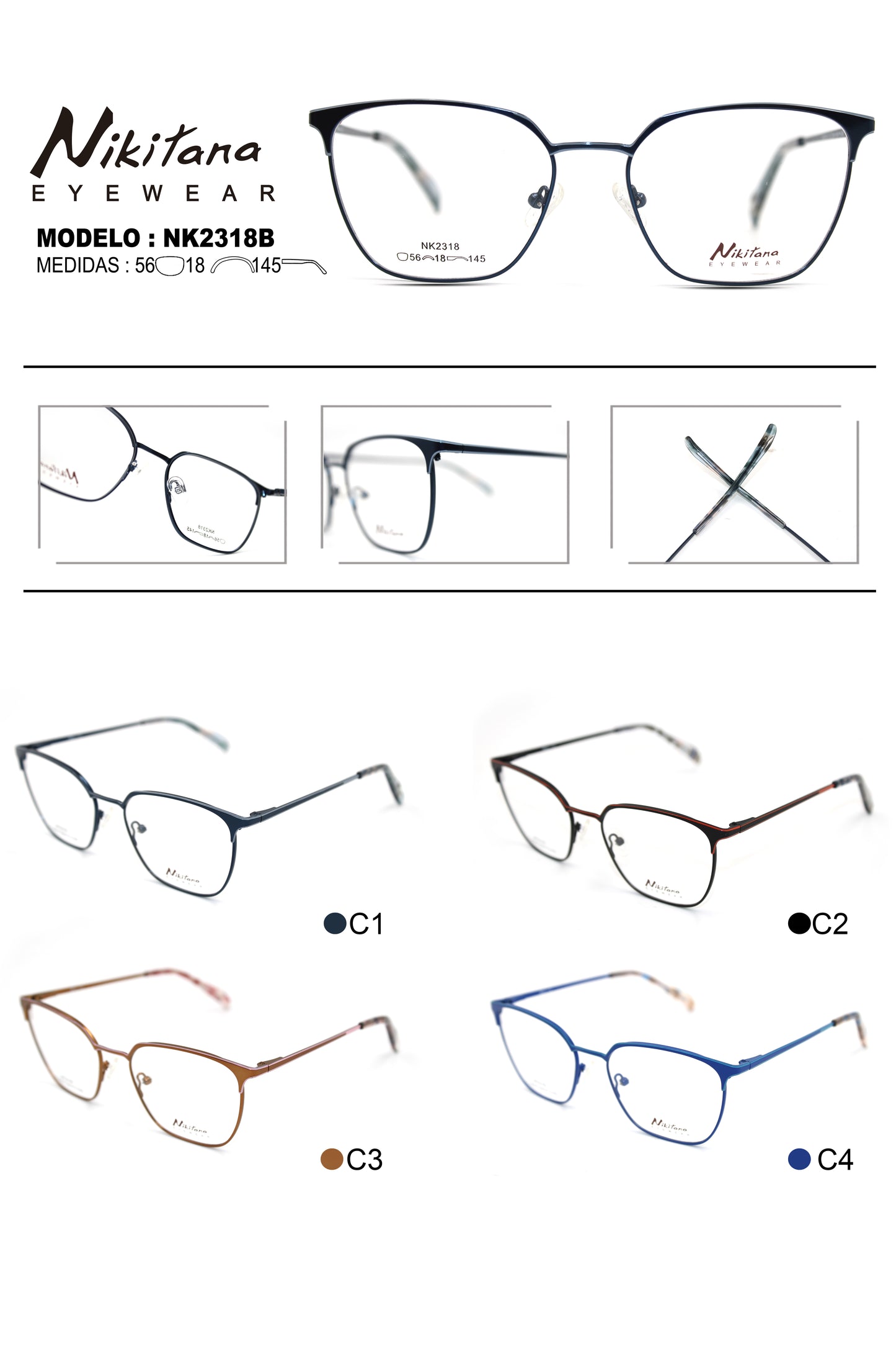 NIKITANA METAL NK2318B