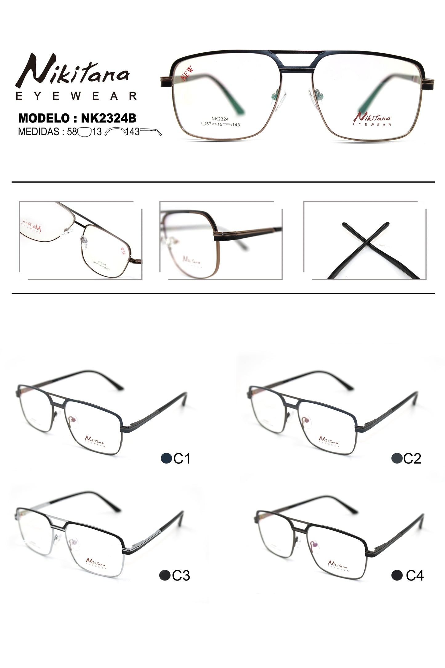 NIKITANA METAL NK2324B