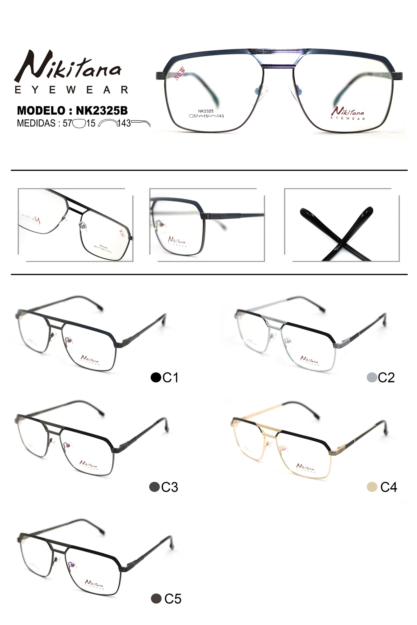 NIKITANA METAL NK2325B